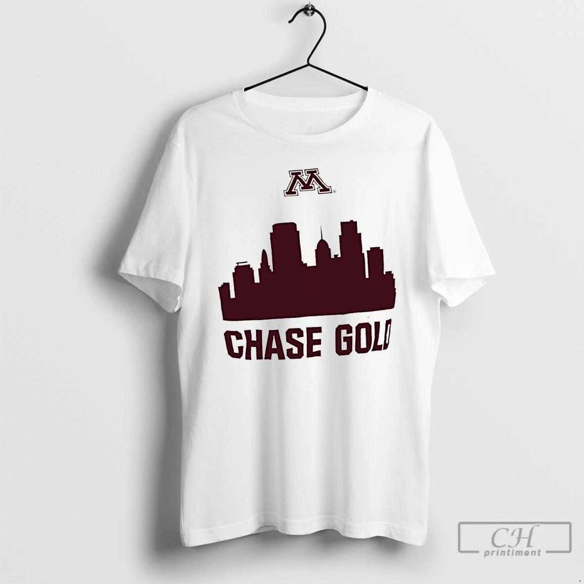 Classic Minnesota Golden Gophers Football Chase Gold - Adult & Kids T-Shirts, Sweatshirts & Hoodies apparel design preview 1