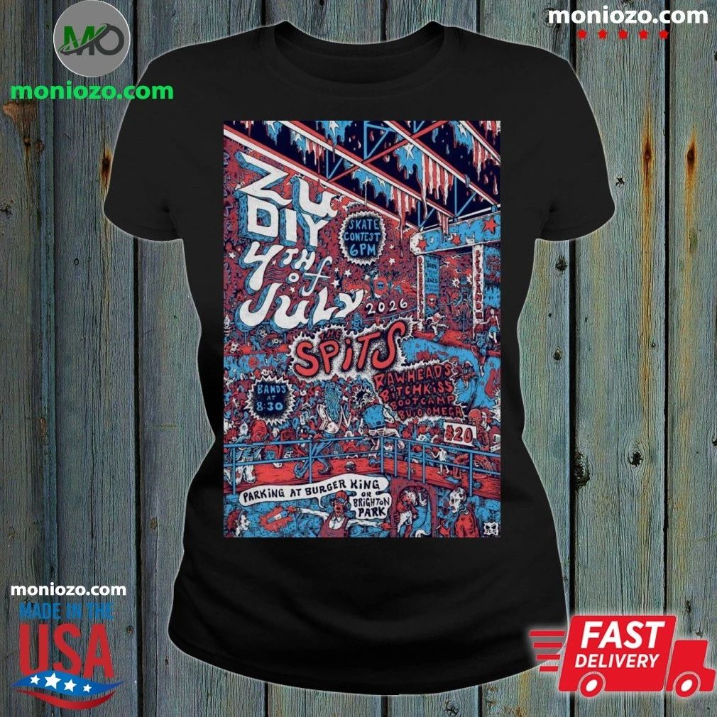 Original Cleveland OH Event The Spits 2026 Poster - Adult & Kids T-Shirts, Sweatshirts & Hoodies apparel design preview 1