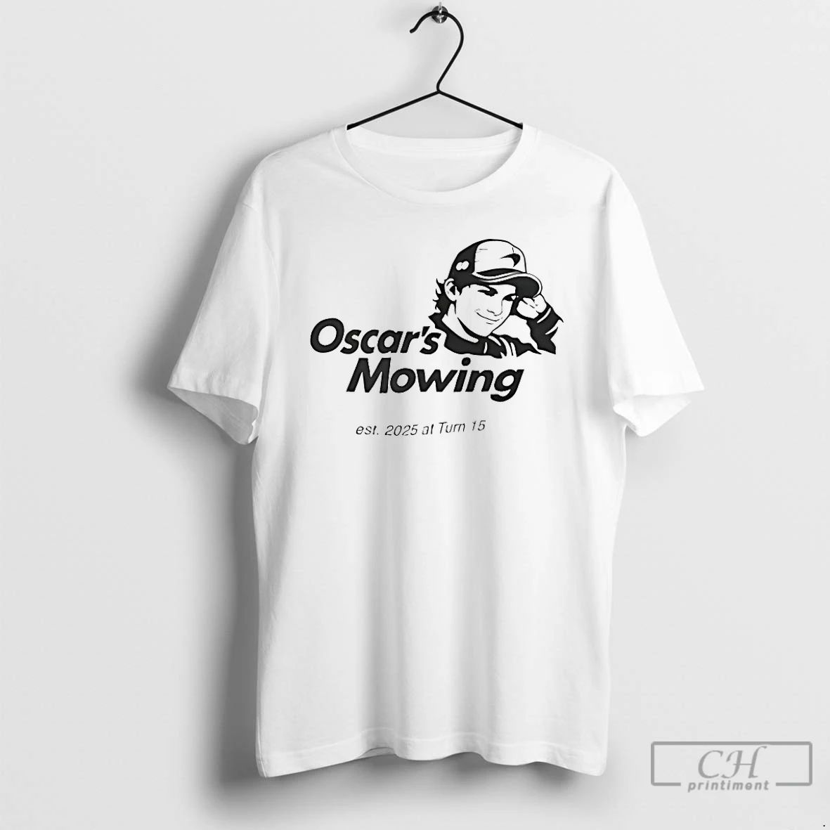 Classic Oscars Mowing Est At Turn 15 - Adult & Kids T-Shirts, Sweatshirts & Hoodies apparel design preview 1