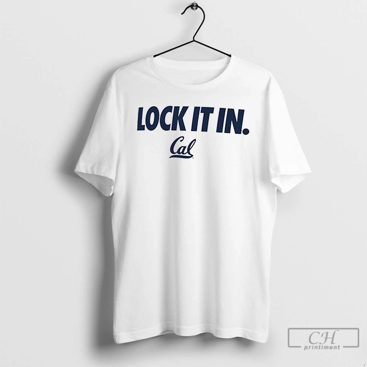 Classic California Golden Bears Lock It In Logo - Adult & Kids T-Shirts, Sweatshirts & Hoodies apparel design preview 1