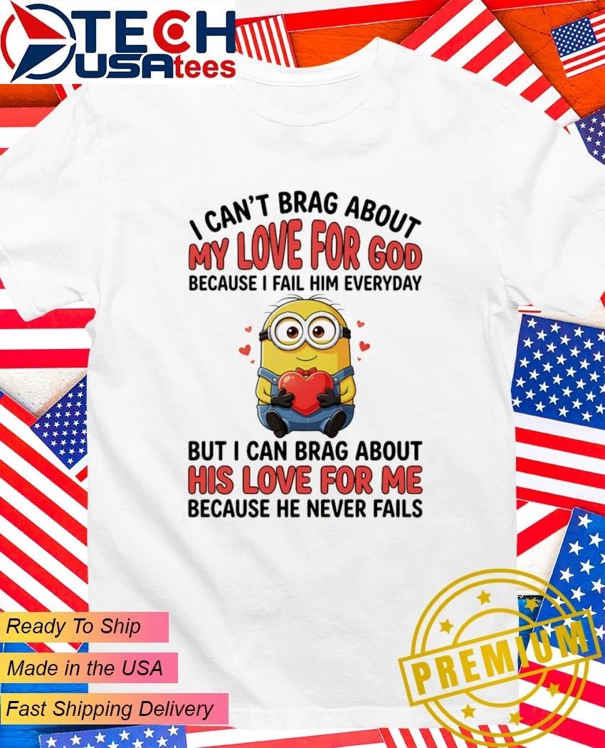 Minion I can't brag about because fail him everyday - Adult & Kids T-Shirts, Sweatshirts & Hoodies apparel design preview 1