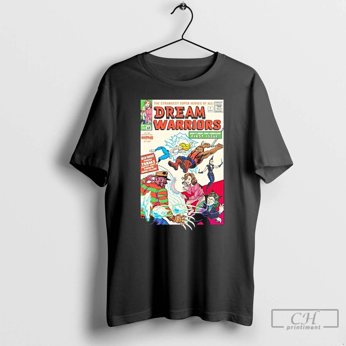 Classic The Strangest Super Heroes Of All Dream - Adult & Kids T-Shirts, Sweatshirts & Hoodies apparel design preview 1