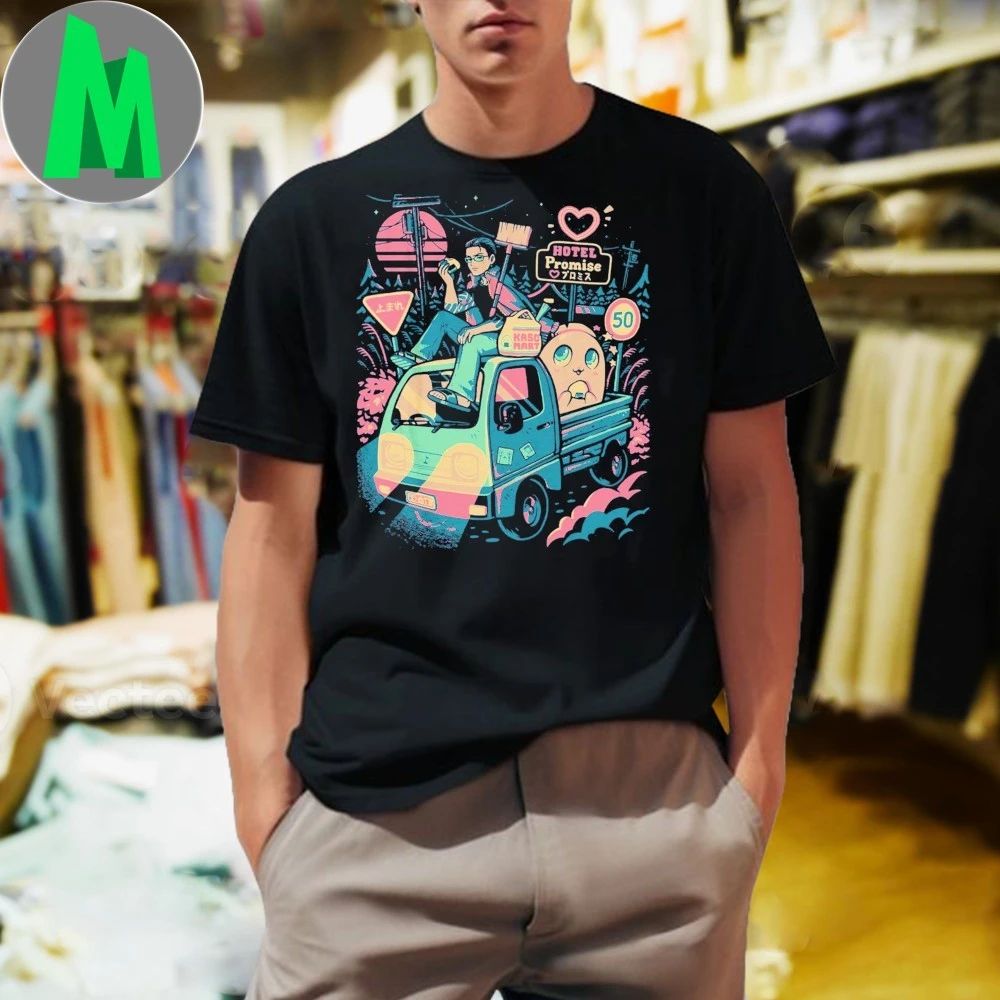 A Hard Kei's Work Hotel Promise - Adult & Kids T-Shirts, Sweatshirts & Hoodies apparel design preview 1