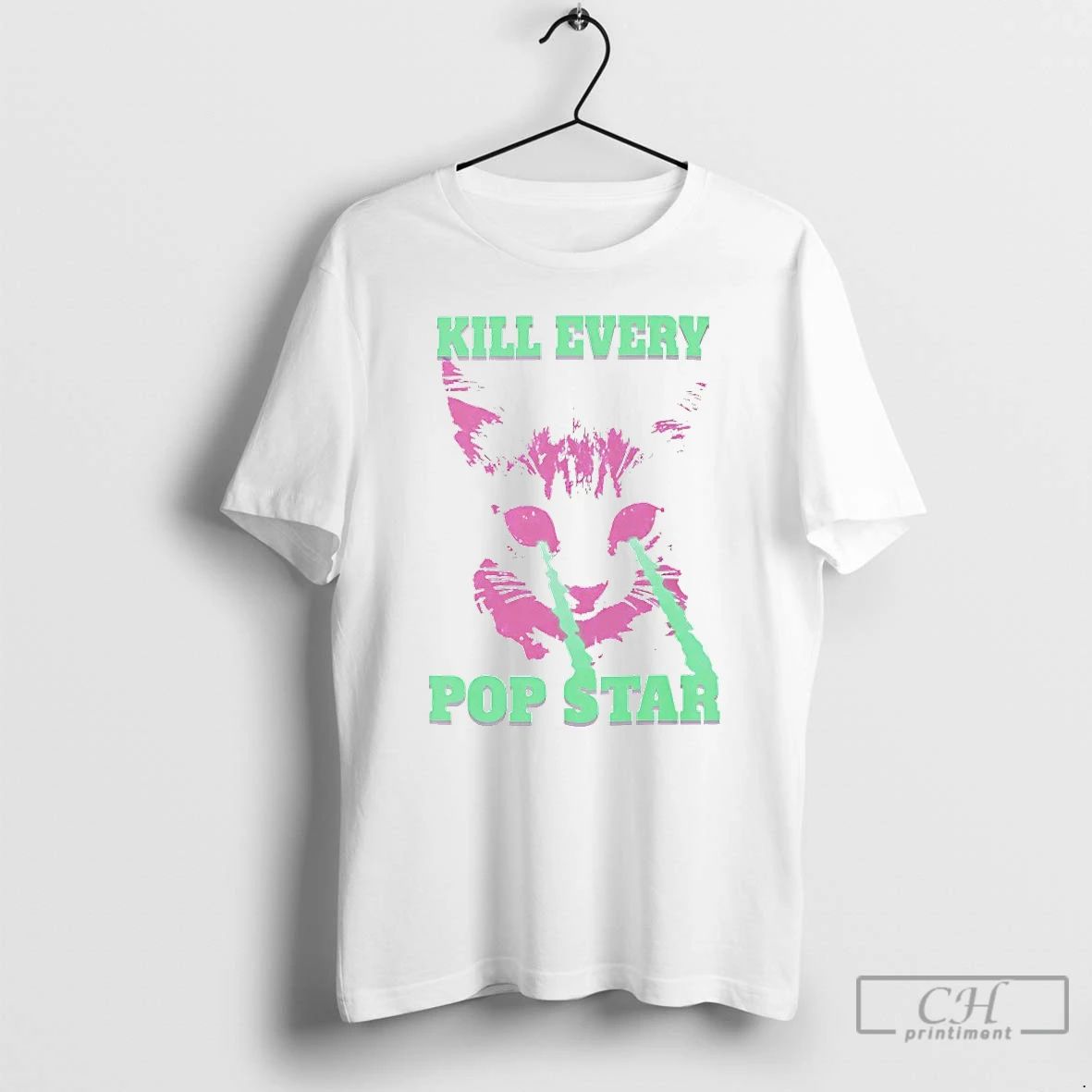 Classic Cat Kill Every Pop Star - Adult & Kids T-Shirts, Sweatshirts & Hoodies apparel design preview 1