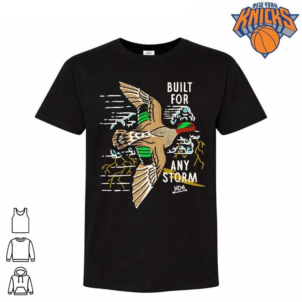 Built For Any Storm Flying Duck Lightning Bolt - Adult & Kids T-Shirts, Sweatshirts & Hoodies apparel design preview 1