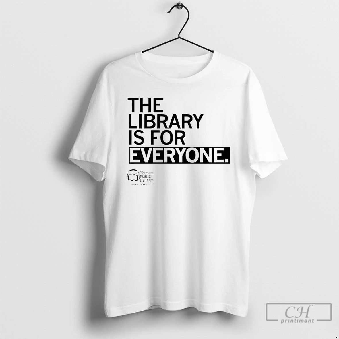 Classic Fompl The Library Is For Everyone - Adult & Kids T-Shirts, Sweatshirts & Hoodies apparel design preview 1