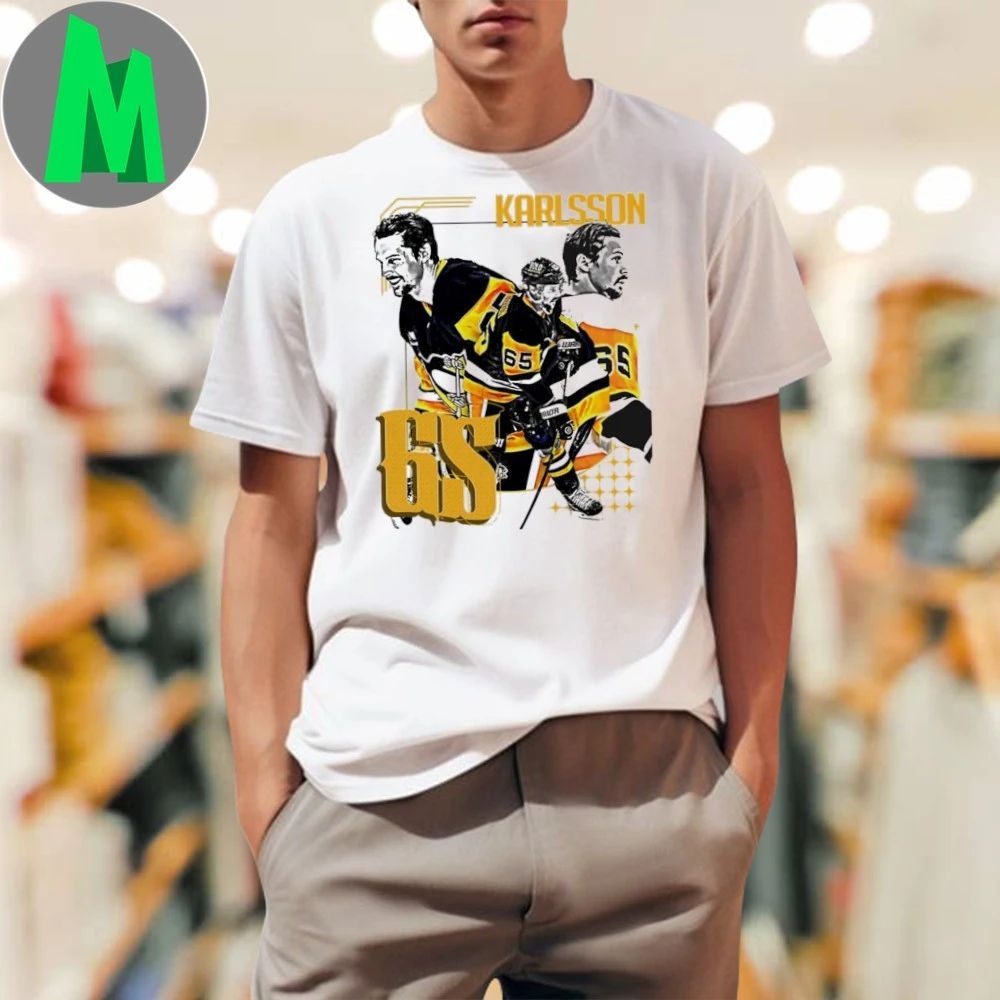 E Karlsson Hockey Player - Adult & Kids T-Shirts, Sweatshirts & Hoodies apparel design preview 1