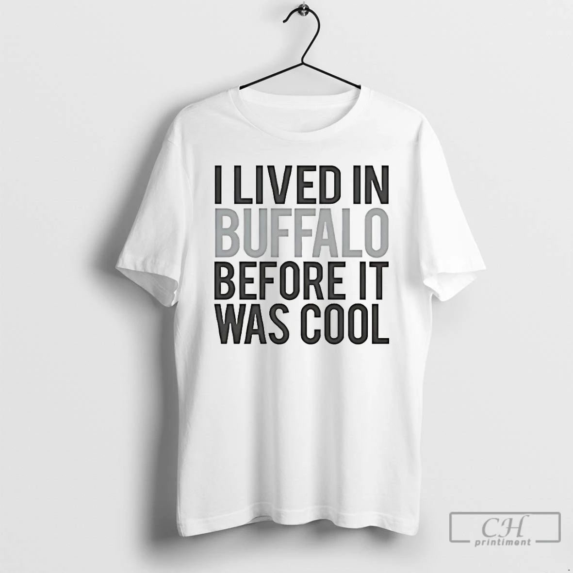Classic I Lived In Buffalo Before It Was Cool - Adult & Kids T-Shirts, Sweatshirts & Hoodies apparel design preview 1