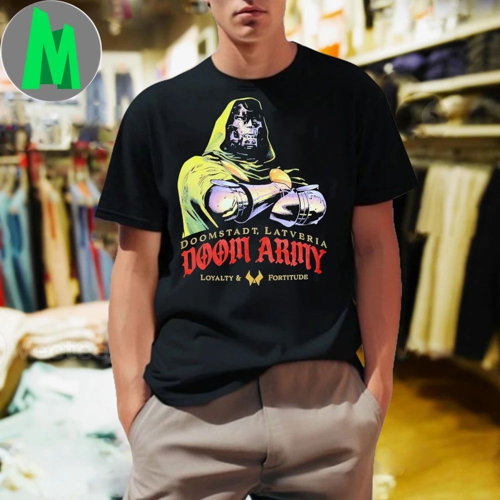 Doomstadt Latveria Doctor Doom Army Forge - Adult & Kids T-Shirts, Sweatshirts & Hoodies apparel design preview 1