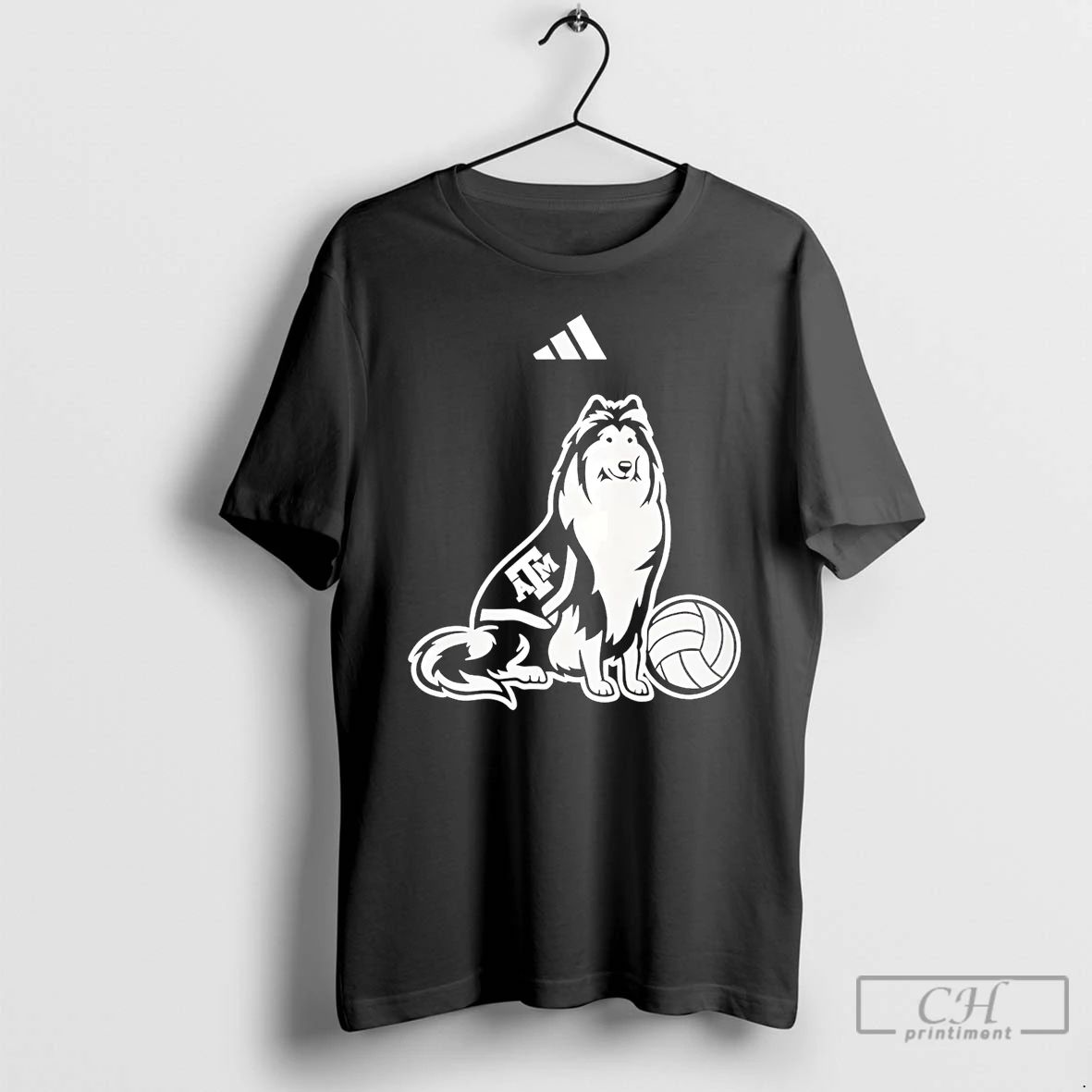 Classic Texas Am Aggies Volleyball Logo - Adult & Kids T-Shirts, Sweatshirts & Hoodies apparel design preview 1