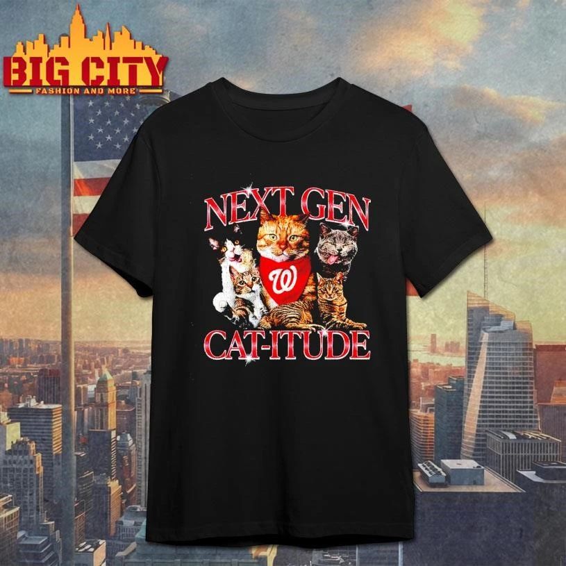 Giveaway Nationals Caturday Funny Cat - Adult & Kids T-Shirts, Sweatshirts & Hoodies apparel design preview 1