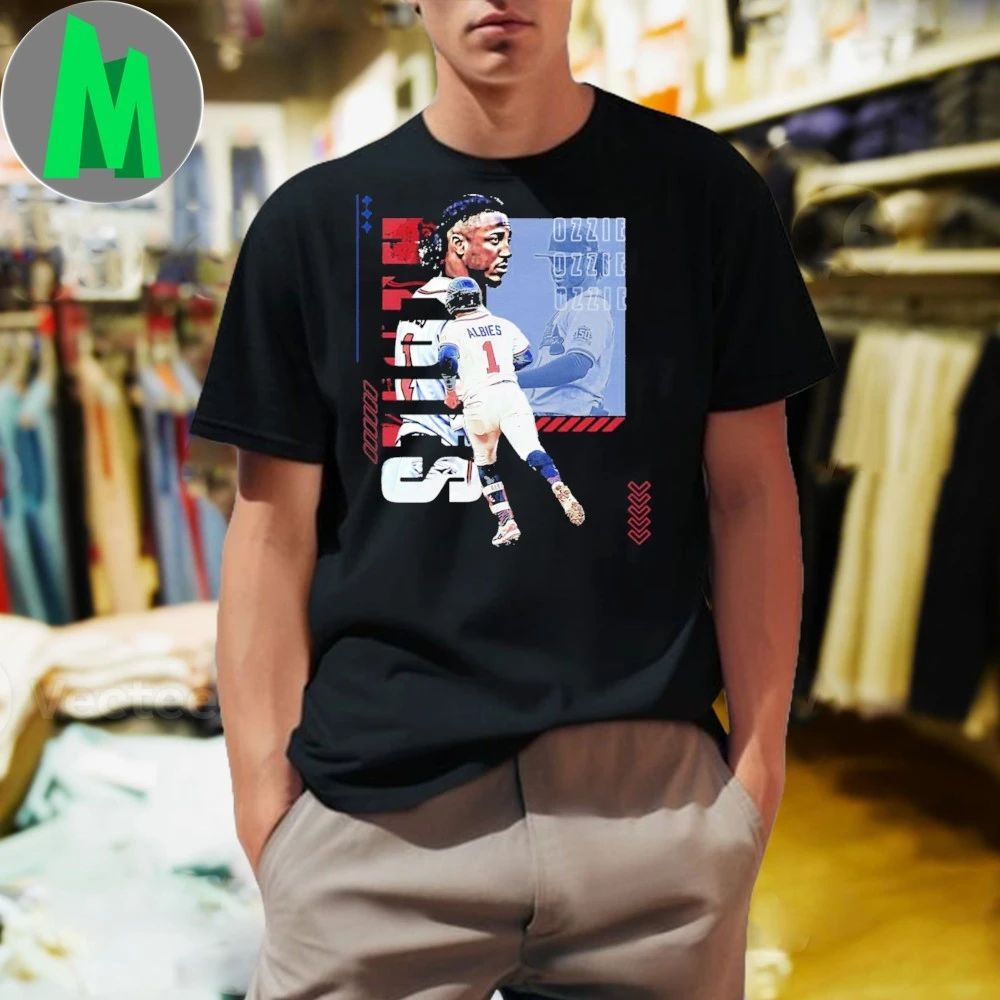 O Albies Baseball Player - Adult & Kids T-Shirts, Sweatshirts & Hoodies apparel design preview 1