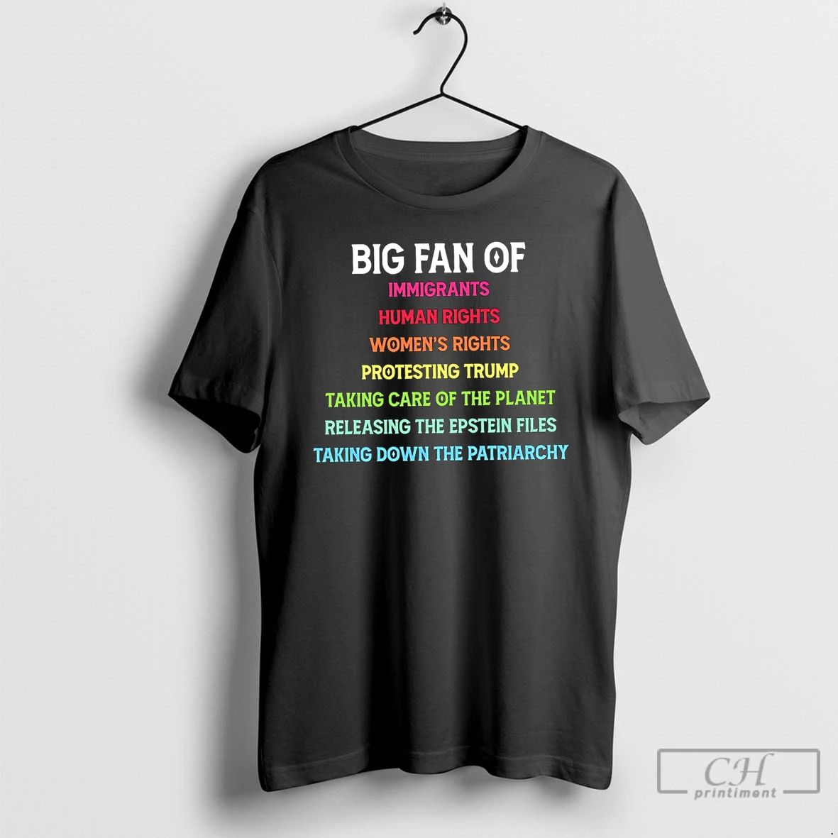 Classic Big Fan Of Immigrants Human Rights Womens - Adult & Kids T-Shirts, Sweatshirts & Hoodies apparel design preview 1