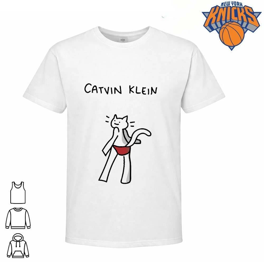 Catvin Klein Funny Underwear Cat Calvin Brand Parody - Adult & Kids T-Shirts, Sweatshirts & Hoodies apparel design preview 1