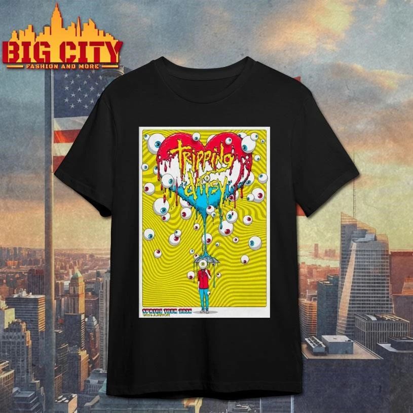 Tripping Daisy Spring Tour 26 Poster - Adult & Kids T-Shirts, Sweatshirts & Hoodies apparel design preview 1