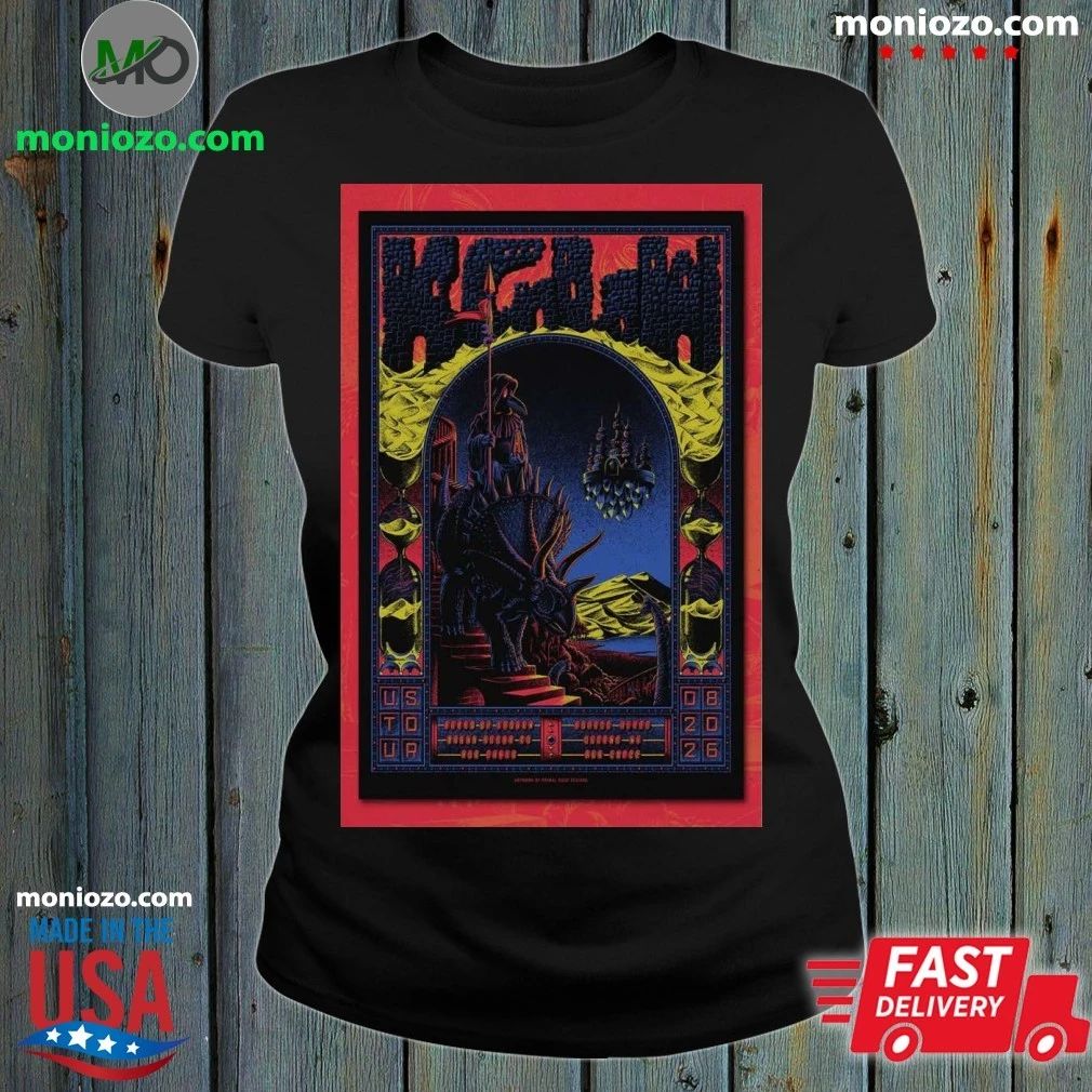 Original Aug 15-16 2026 King Gizzard the Lizard - Adult & Kids T-Shirts, Sweatshirts & Hoodies apparel design preview 1