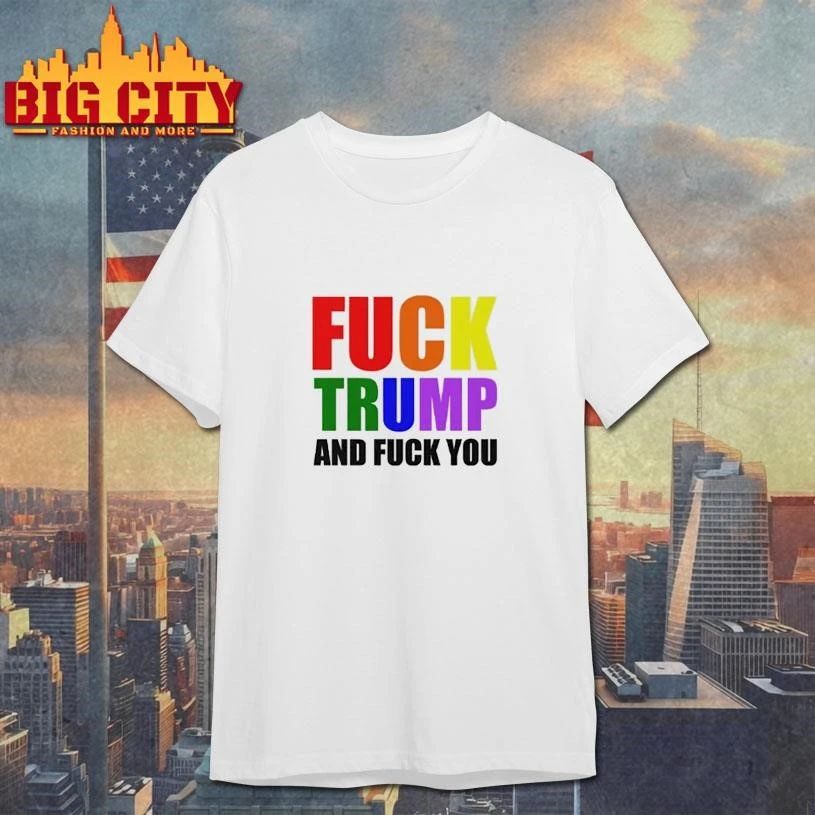 Fuck Trump And You Anti-Trump - Adult & Kids T-Shirts, Sweatshirts & Hoodies apparel design preview 1