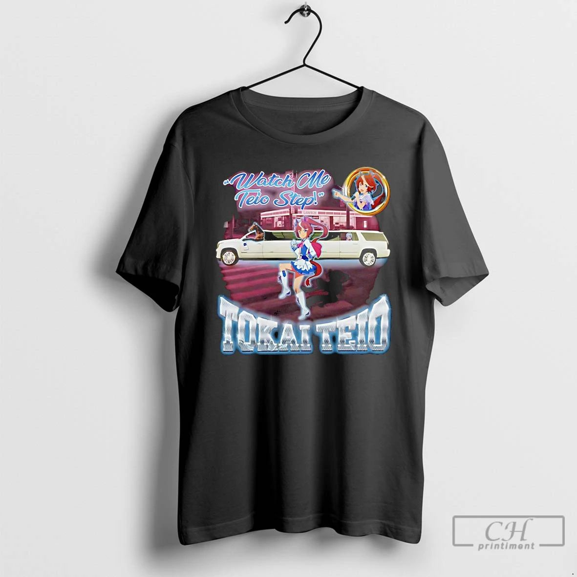 Classic Tokai Teio Watch Me Step Anime - Adult & Kids T-Shirts, Sweatshirts & Hoodies apparel design preview 1