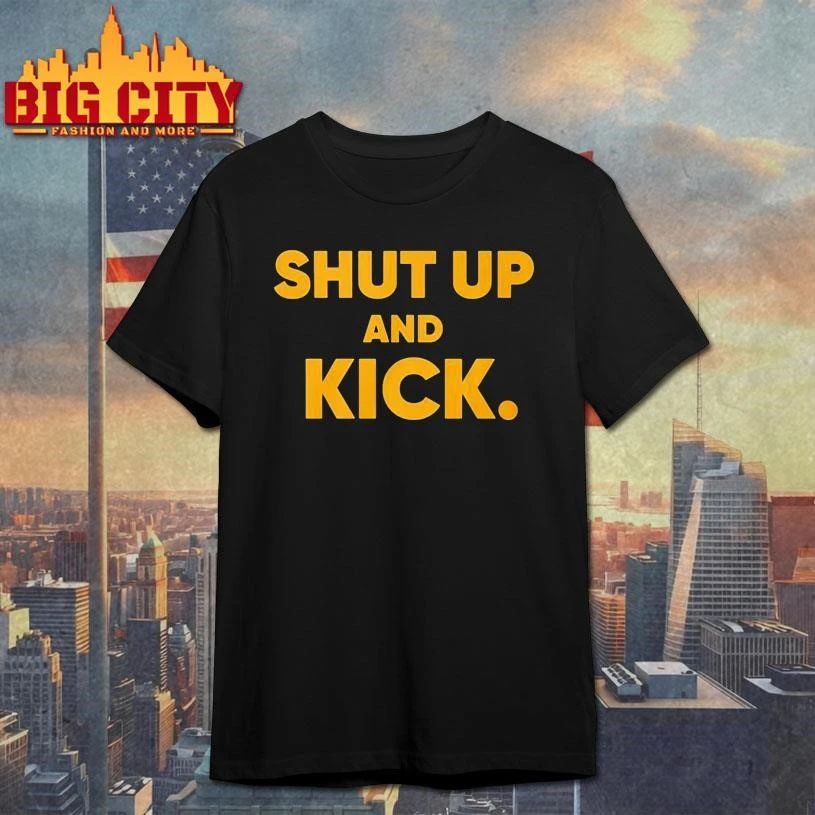 Harrison Butker Shut Up And Kick Graphic - Adult & Kids T-Shirts, Sweatshirts & Hoodies apparel design preview 1