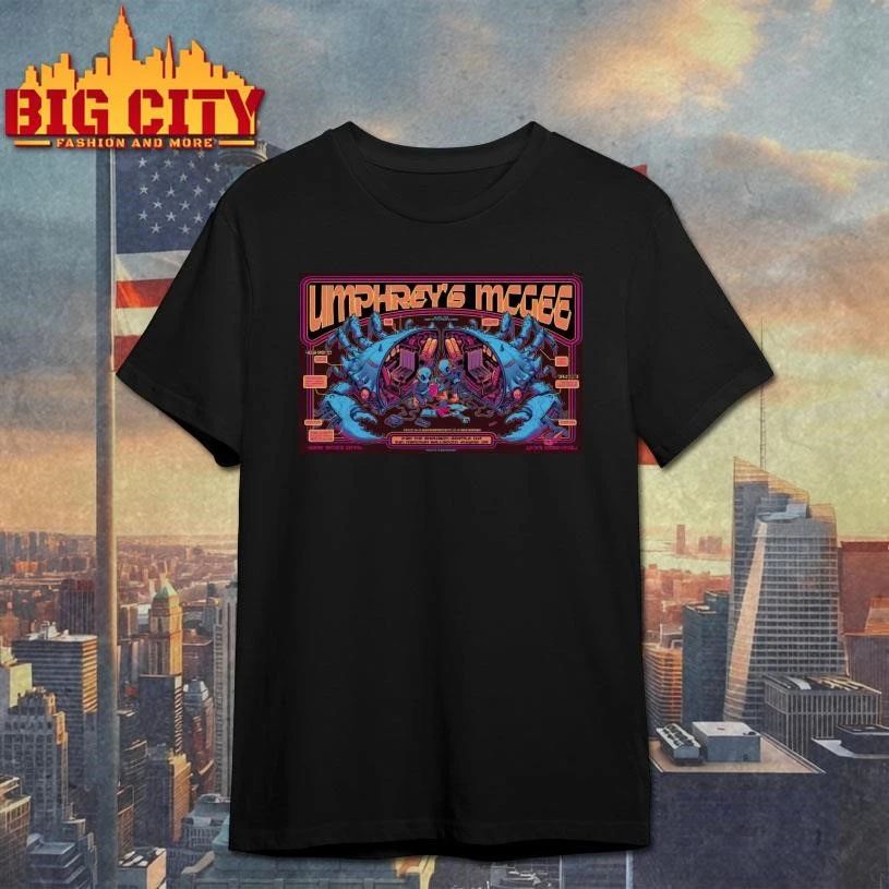 Umphreys McGee Eugene, OR Mar 21 2026 Poster - Adult & Kids T-Shirts, Sweatshirts & Hoodies apparel design preview 1