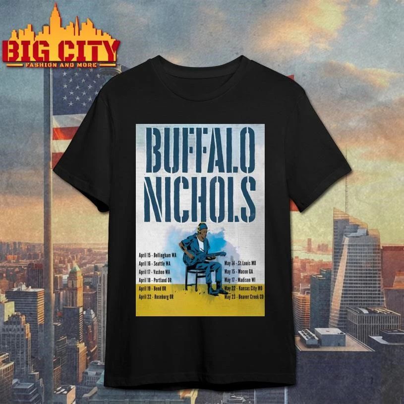 Buffalo Nichols Summer Tour 26 Poster - Adult & Kids T-Shirts, Sweatshirts & Hoodies apparel design preview 1