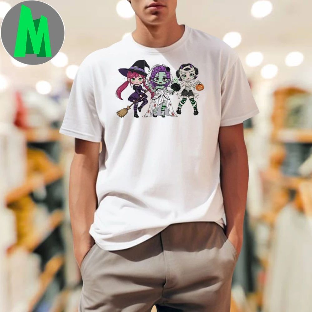 Girl band kpop devil chibi demon hunters - Adult & Kids T-Shirts, Sweatshirts & Hoodies apparel design preview 1