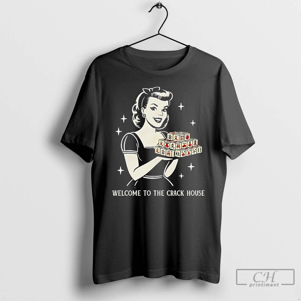 Classic Welcome To The Crack House - Adult & Kids T-Shirts, Sweatshirts & Hoodies apparel design preview 1