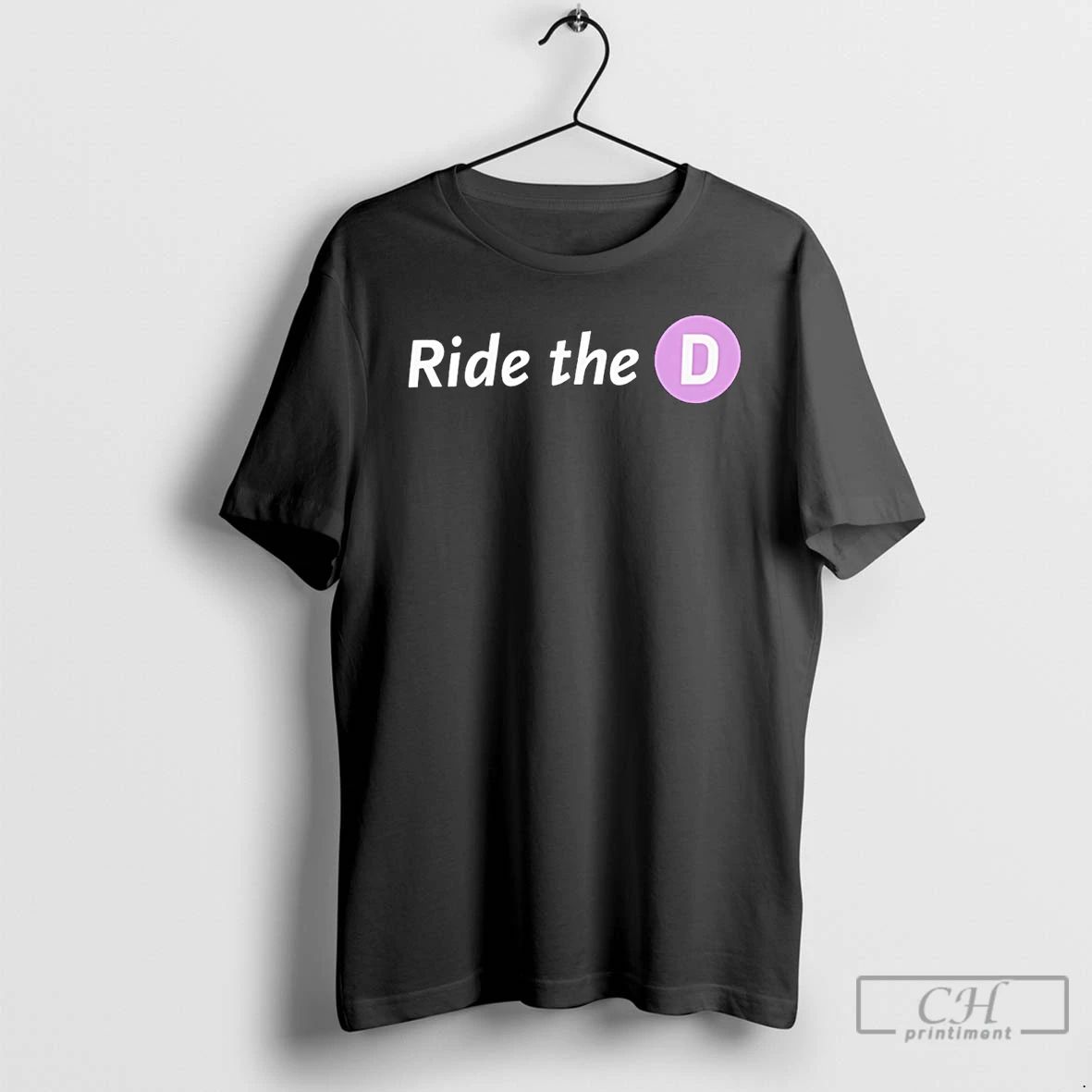 Classic Metro Ride The D - Adult & Kids T-Shirts, Sweatshirts & Hoodies apparel design preview 1