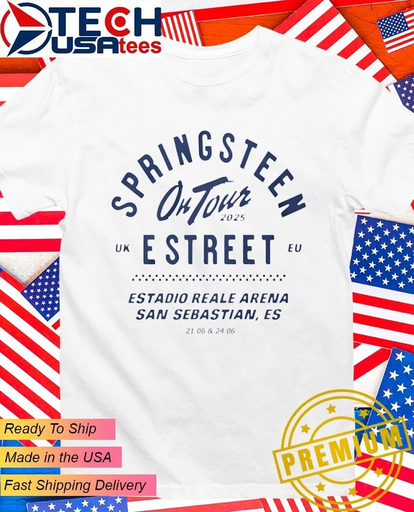 Bruce Springsteen and E Street Band Jun 21 2025 San - Adult & Kids T-Shirts, Sweatshirts & Hoodies apparel design preview 1