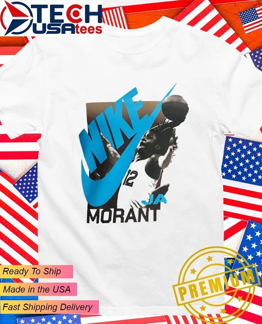 Ja Morant Portland Trail Blazers Basketball logo - Adult & Kids T-Shirts, Sweatshirts & Hoodies apparel design preview 1