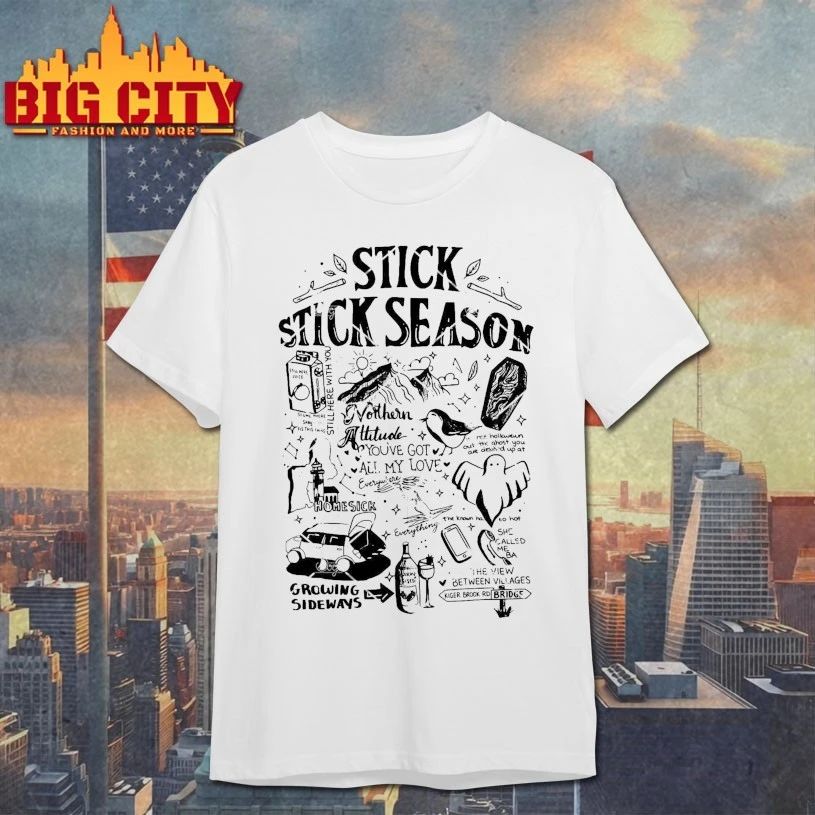 Stick Season Northern Attitude - Adult & Kids T-Shirts, Sweatshirts & Hoodies apparel design preview 1