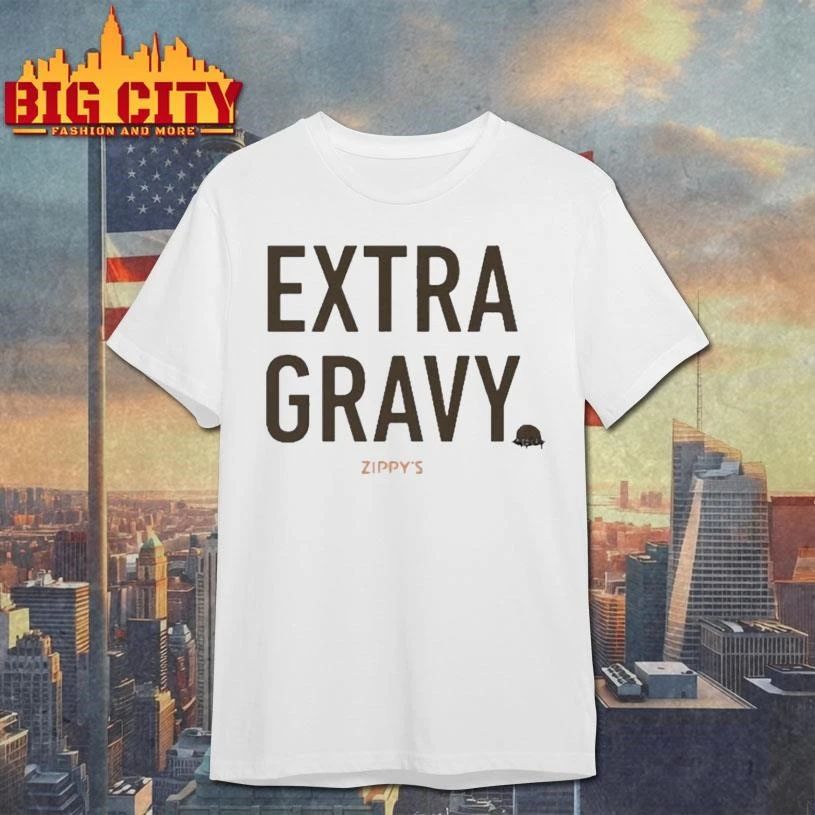 Zippys Extra Gravy - Adult & Kids T-Shirts, Sweatshirts & Hoodies apparel design preview 1