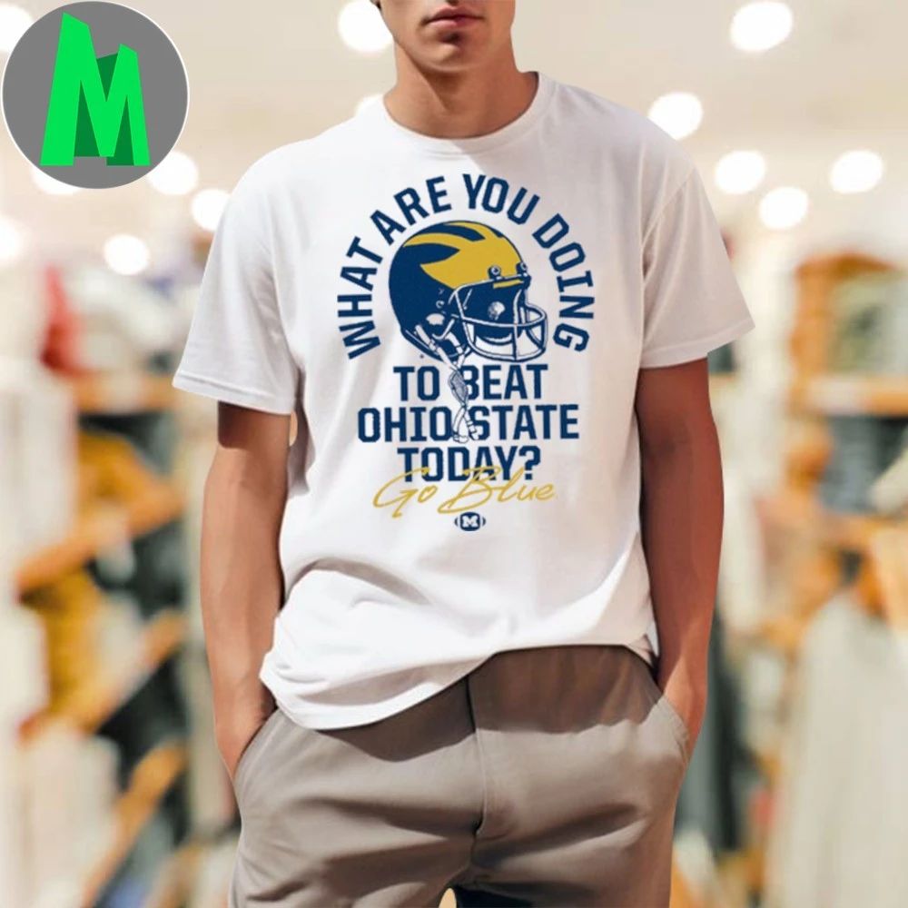 Michigan Beat Ohio State The Game Rivalry - Adult & Kids T-Shirts, Sweatshirts & Hoodies apparel design preview 1