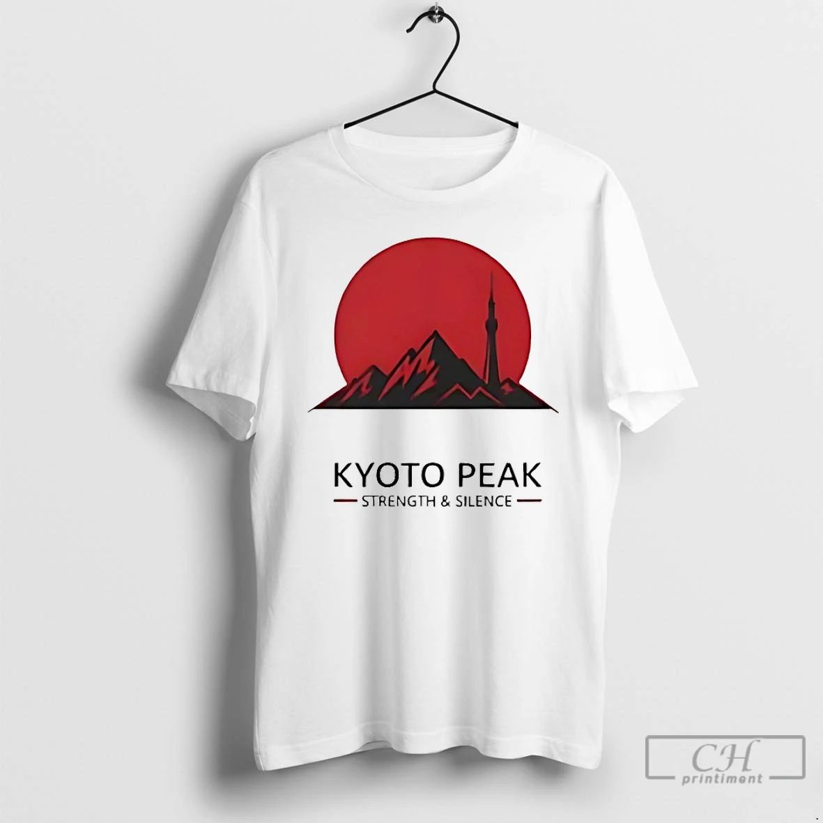 Classic Kyoto Peak Strength And Silence - Adult & Kids T-Shirts, Sweatshirts & Hoodies apparel design preview 1