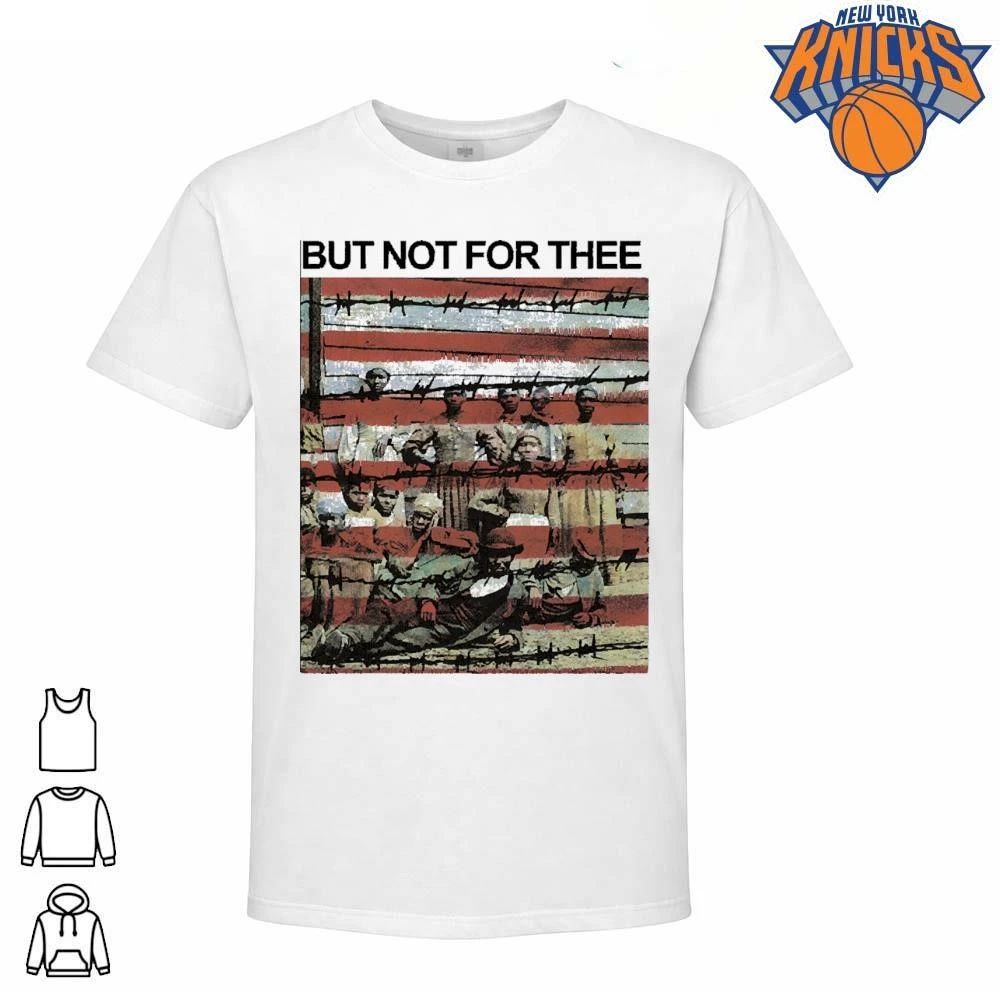 But Not For Thee American Flag Slavery Barbed Wire - Adult & Kids T-Shirts, Sweatshirts & Hoodies apparel design preview 1