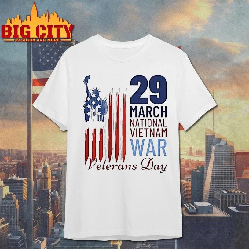 March 29 National Vietnam War Veterans Day Classic - Adult & Kids T-Shirts, Sweatshirts & Hoodies apparel design preview 1
