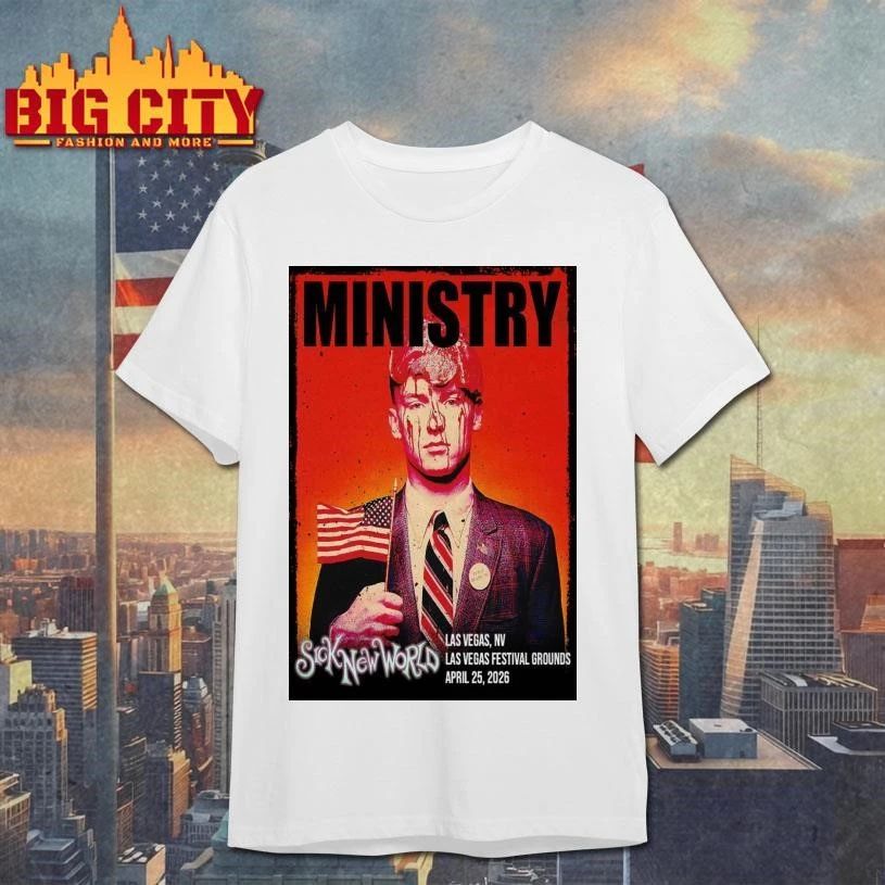 Ministry Las Vegas Festival Grounds NV Apr 25, 2026 - Adult & Kids T-Shirts, Sweatshirts & Hoodies apparel design preview 1
