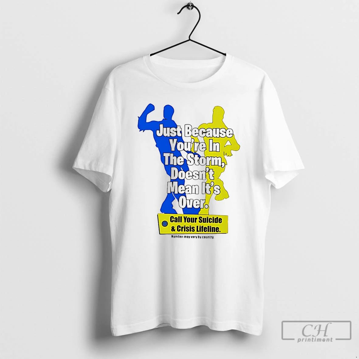 Classic Just Because Youre In The Storm Doesnt Mean - Adult & Kids T-Shirts, Sweatshirts & Hoodies apparel design preview 1