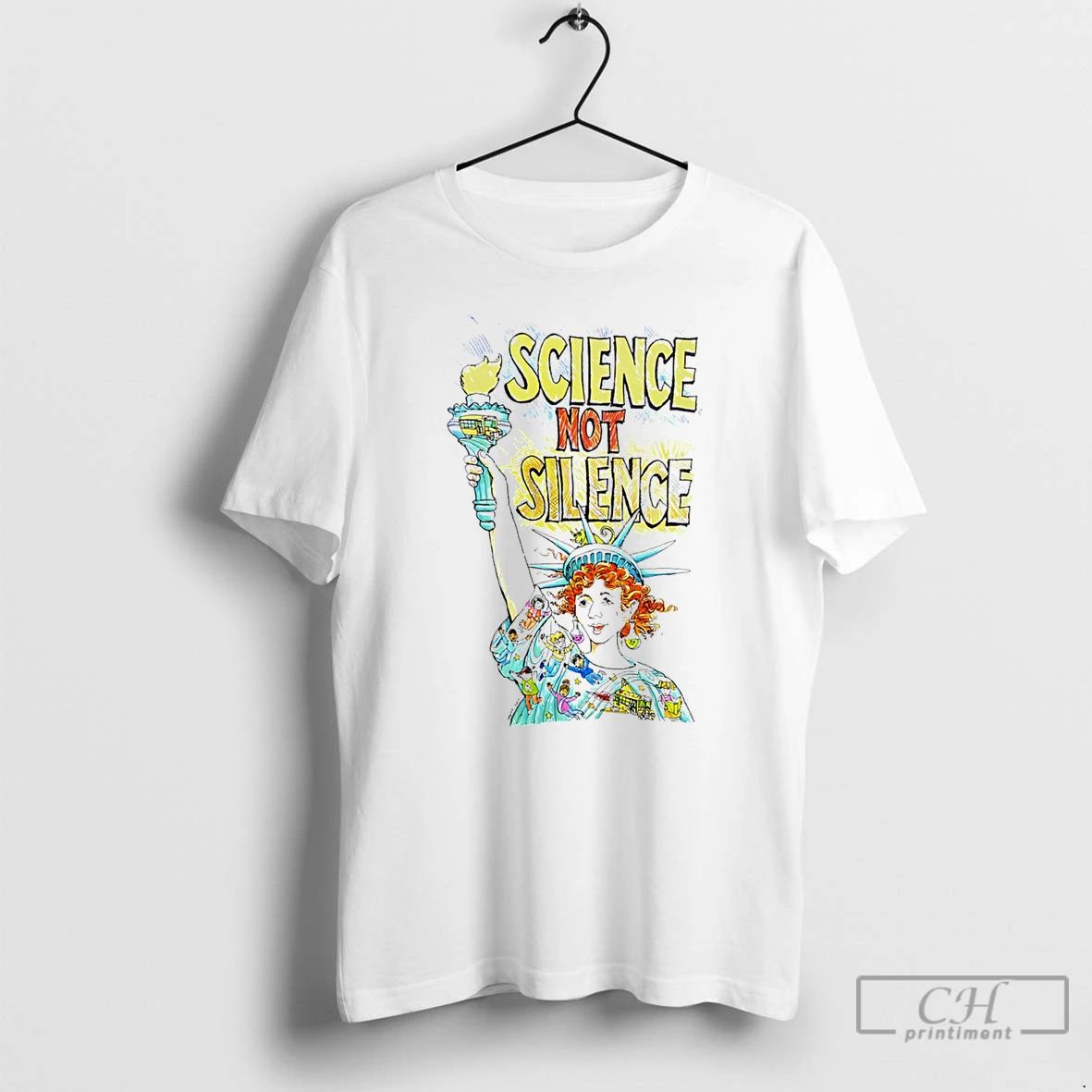 Classic Liberties Science Not Paint - Adult & Kids T-Shirts, Sweatshirts & Hoodies apparel design preview 1