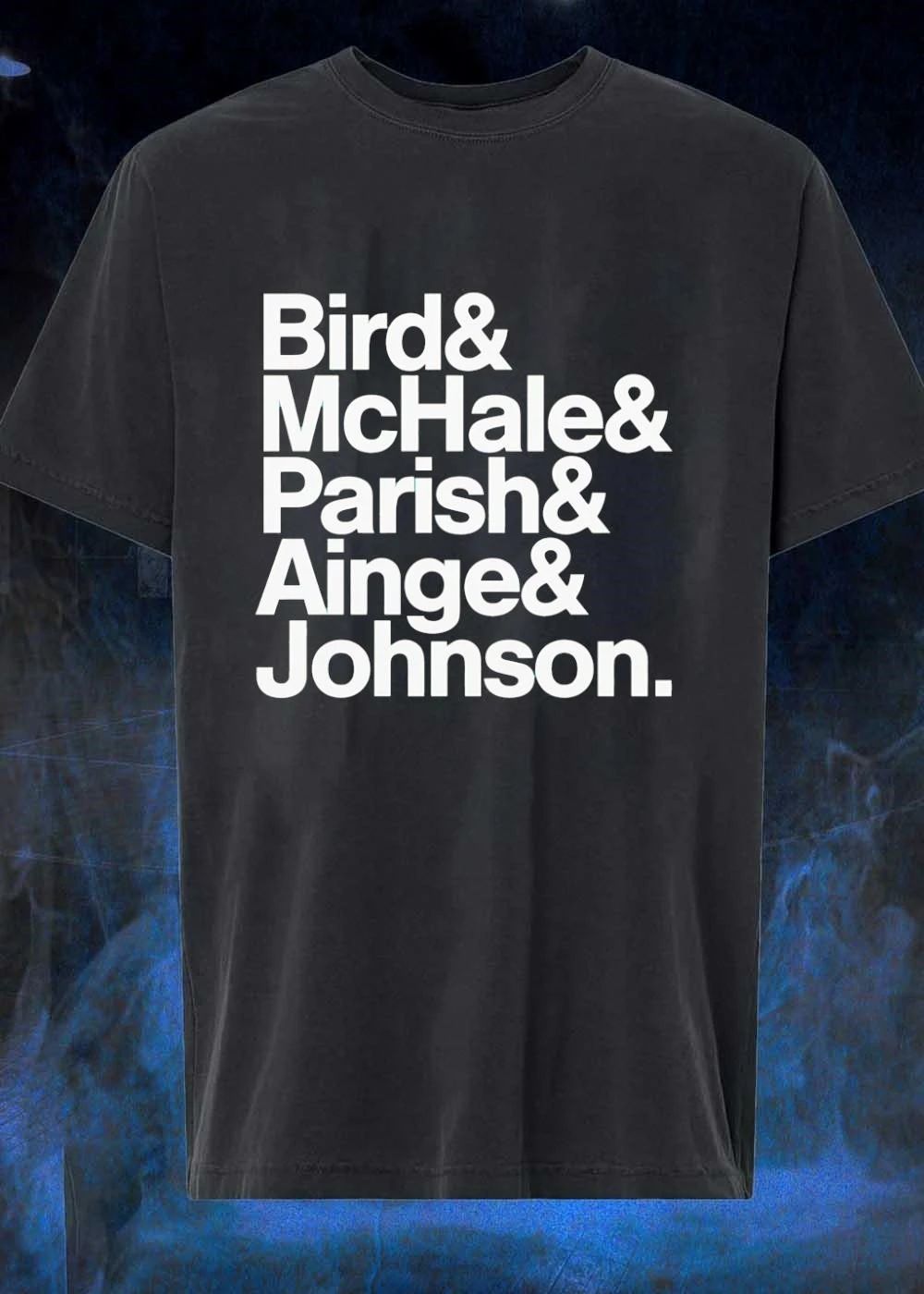 Celtics Legends Bird McHale Parish Ainge Johnson - Adult & Kids T-Shirts, Sweatshirts & Hoodies apparel design preview 1