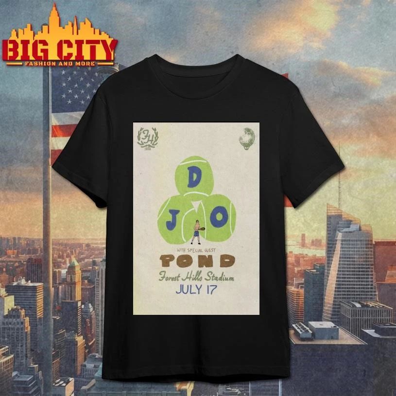 Djo, Pond Forest Hills Stadium in on 07-17-2026 - Adult & Kids T-Shirts, Sweatshirts & Hoodies apparel design preview 1