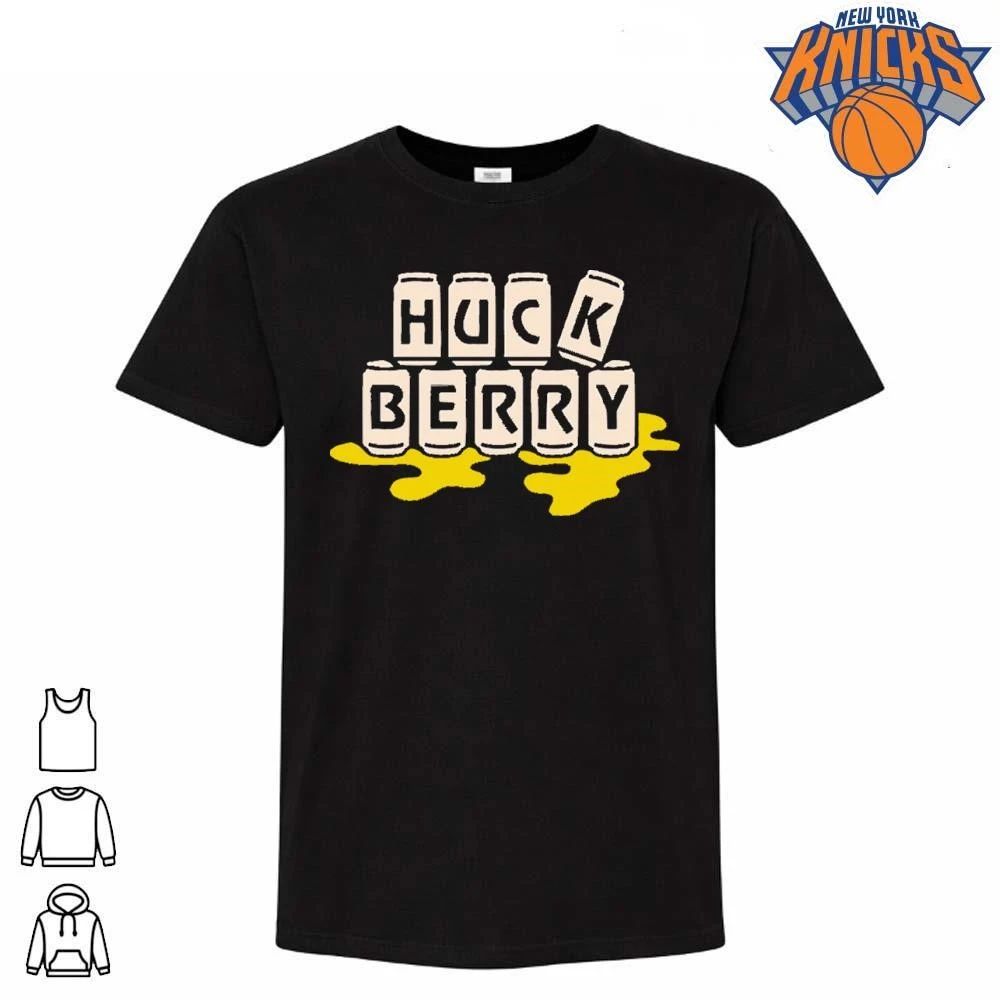 Huckberry Craft Beer Cans Spilled Liquid Typography - Adult & Kids T-Shirts, Sweatshirts & Hoodies apparel design preview 1