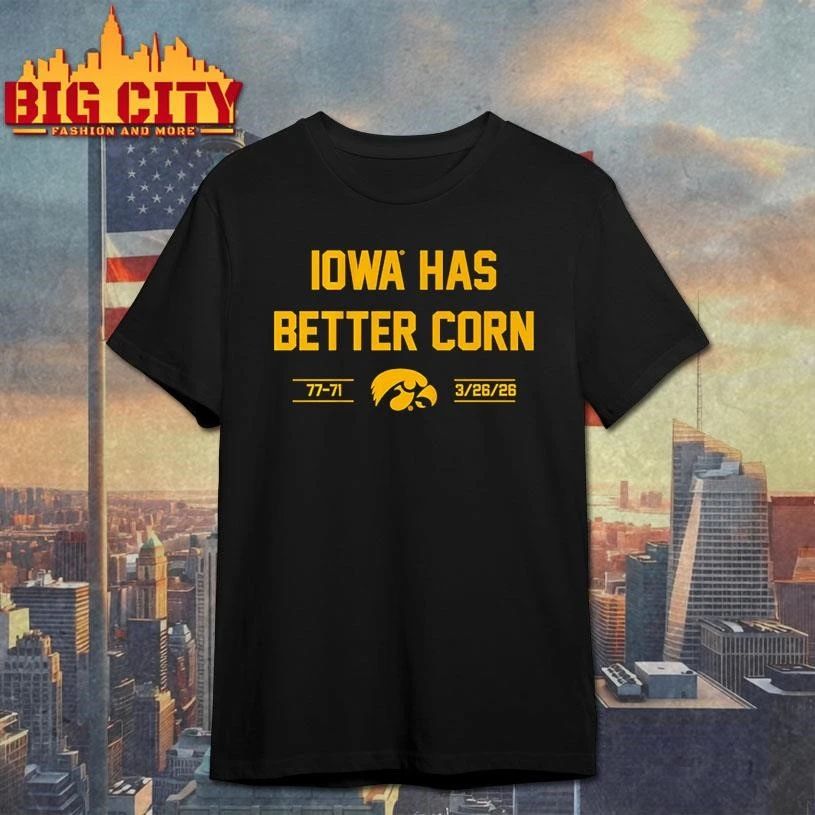 Iowa Basketball Has Better Corn College - Adult & Kids T-Shirts, Sweatshirts & Hoodies apparel design preview 1