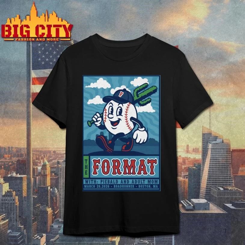 The Format Boston, MA March 26 2026 Roadrunner Tour - Adult & Kids T-Shirts, Sweatshirts & Hoodies apparel design preview 1