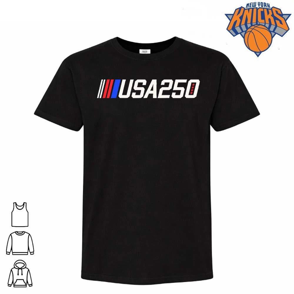 Happy 4th of July USA 250 Racing Logo Nascar Style - Adult & Kids T-Shirts, Sweatshirts & Hoodies apparel design preview 1