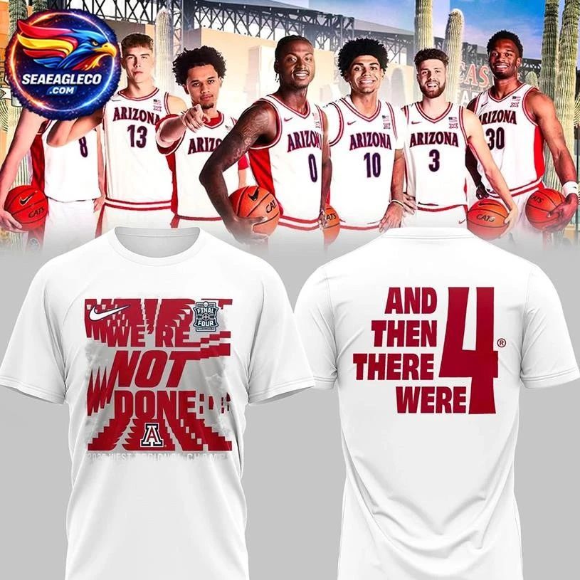 Arizona Wildcats Final Four 2026 Edition For Fan Two - Adult & Kids T-Shirts, Sweatshirts & Hoodies apparel design preview 1