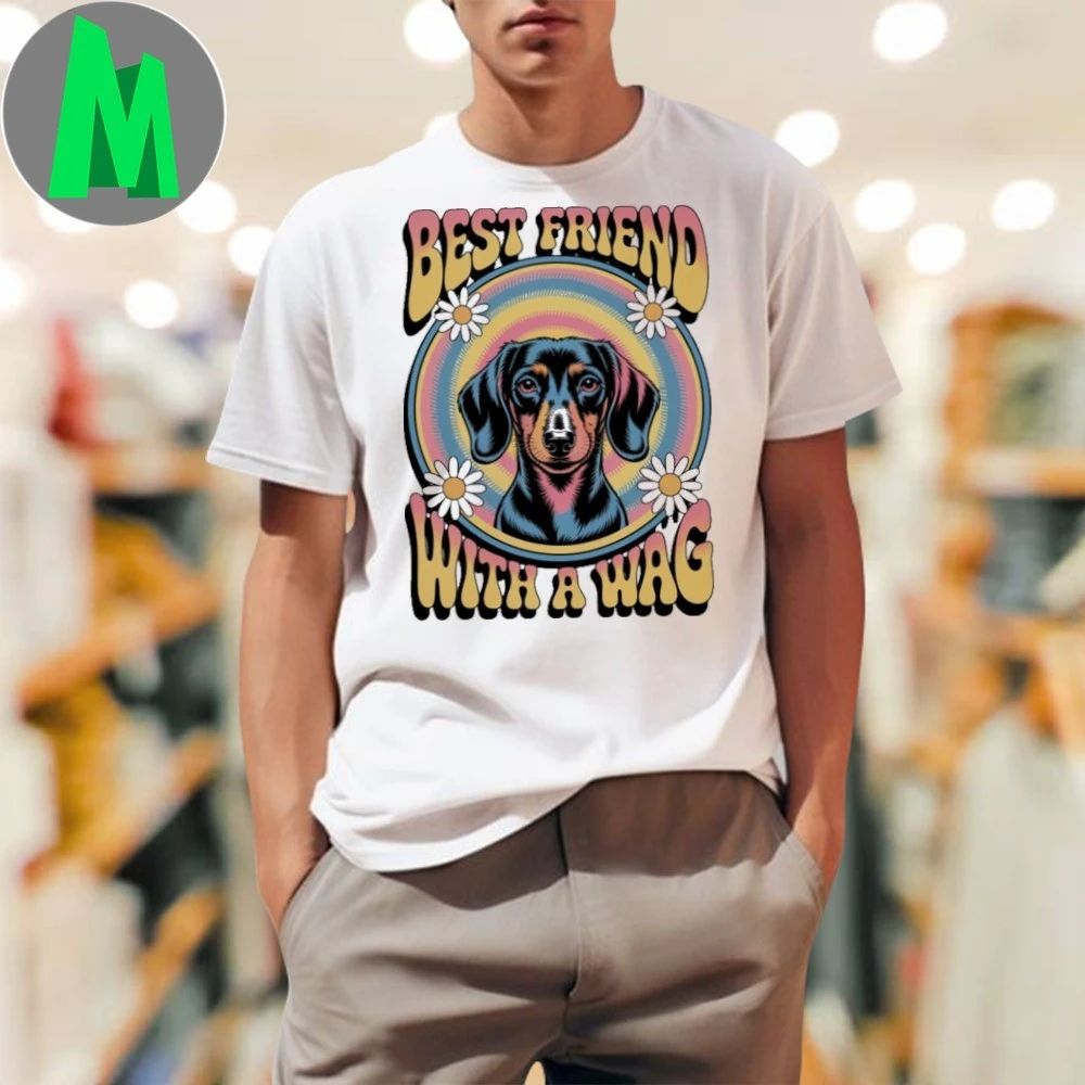 Friend With A Wag - Adult & Kids T-Shirts, Sweatshirts & Hoodies apparel design preview 1