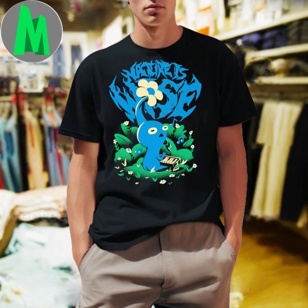 Pikmin Nature is Wise - Adult & Kids T-Shirts, Sweatshirts & Hoodies apparel design preview 1