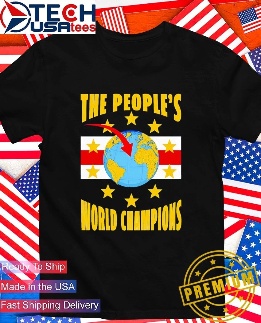 Cape Verde The People's World Champion - Adult & Kids T-Shirts, Sweatshirts & Hoodies apparel design preview 1