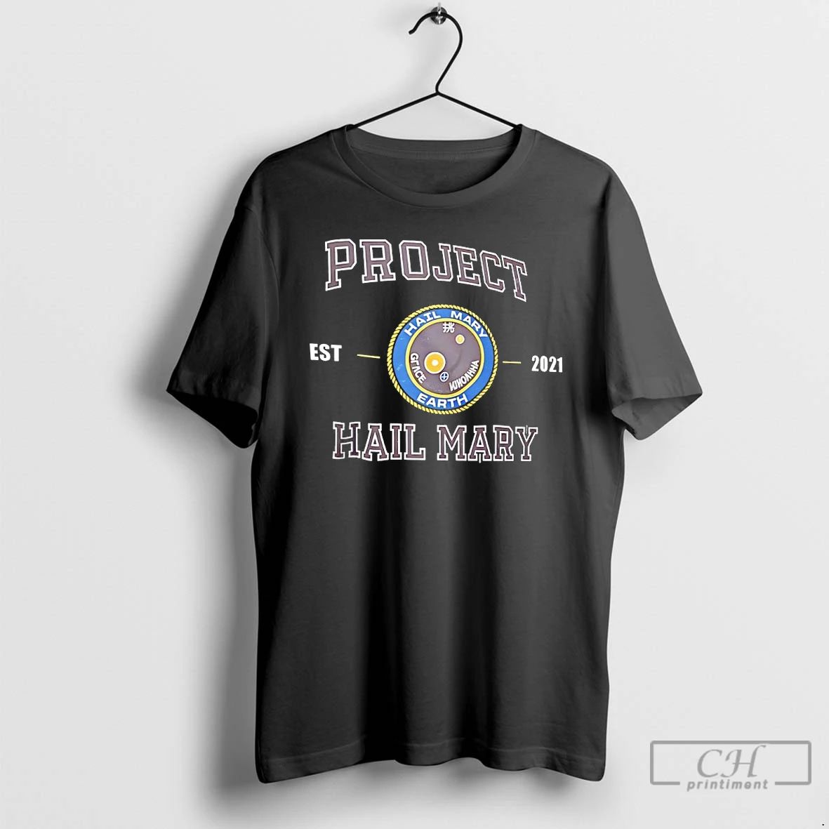 Classic Ryland Grace Project Hail Mary Est 2021 - Adult & Kids T-Shirts, Sweatshirts & Hoodies apparel design preview 1